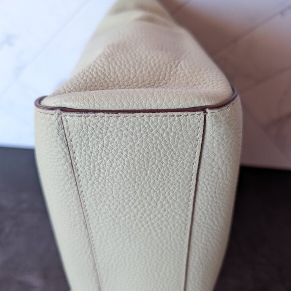 Coach Pebbled Leather Satchel with Strap & Bow Charm F28993 - Picture 7 of 16